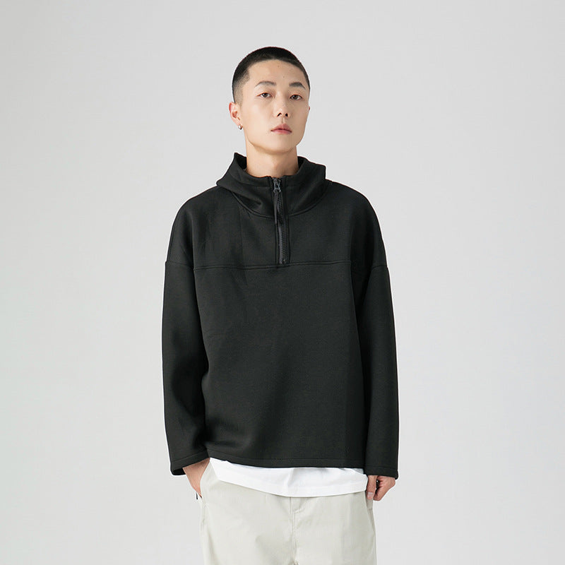 Men's Graphic Hoodies Men's Autumn Fabric Hooded Sweater Men