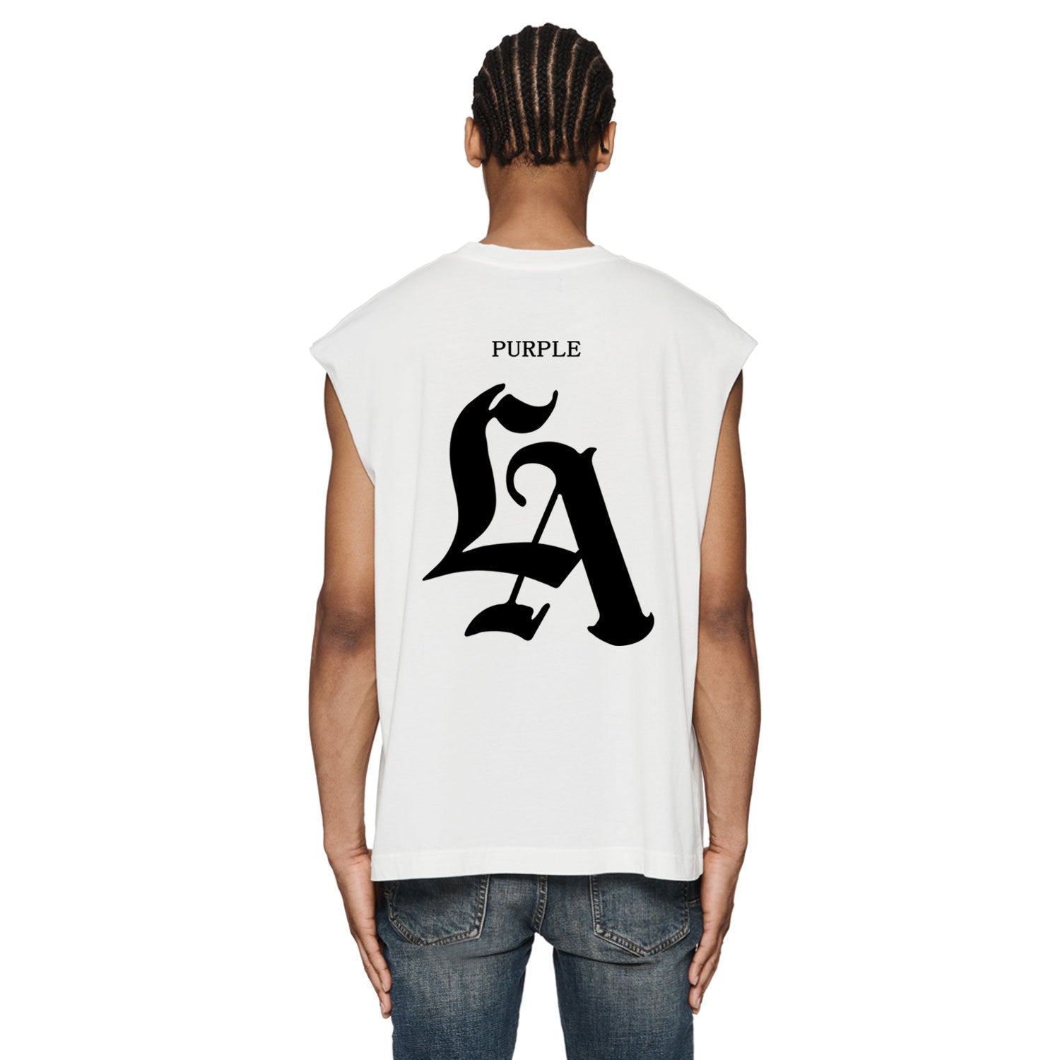 Purple Brand Tank T Shirts Sleeveless T-shirt Vest