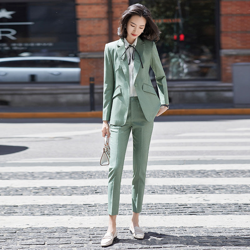 Interview Suit Women's Suit Jacket Women's Fashion Two-Piece Suit Fashion