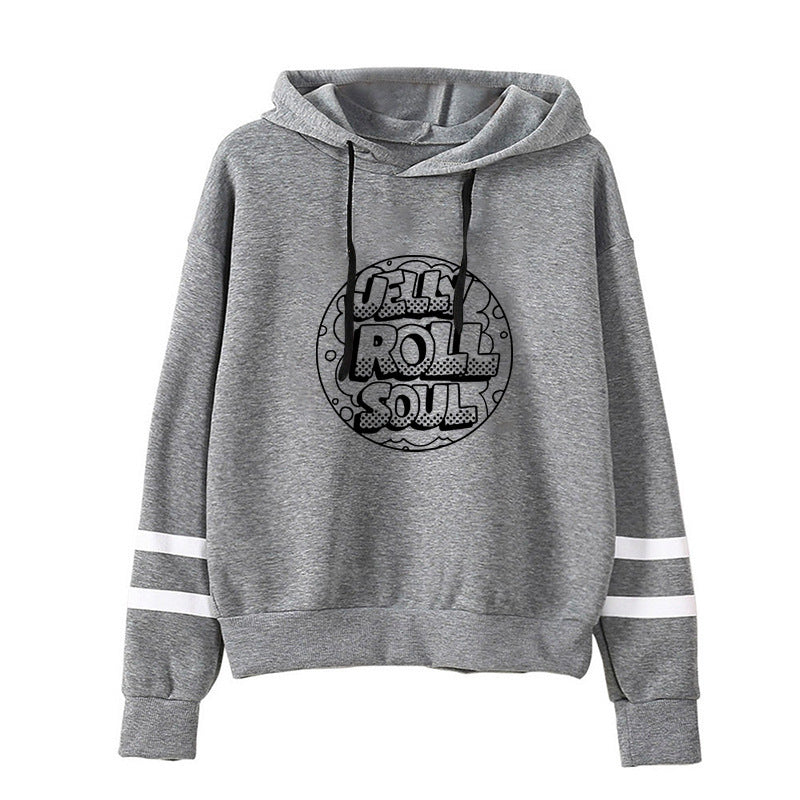 Jelly Roll Hoodie Jelly Roll Peripheral Printed Sweater