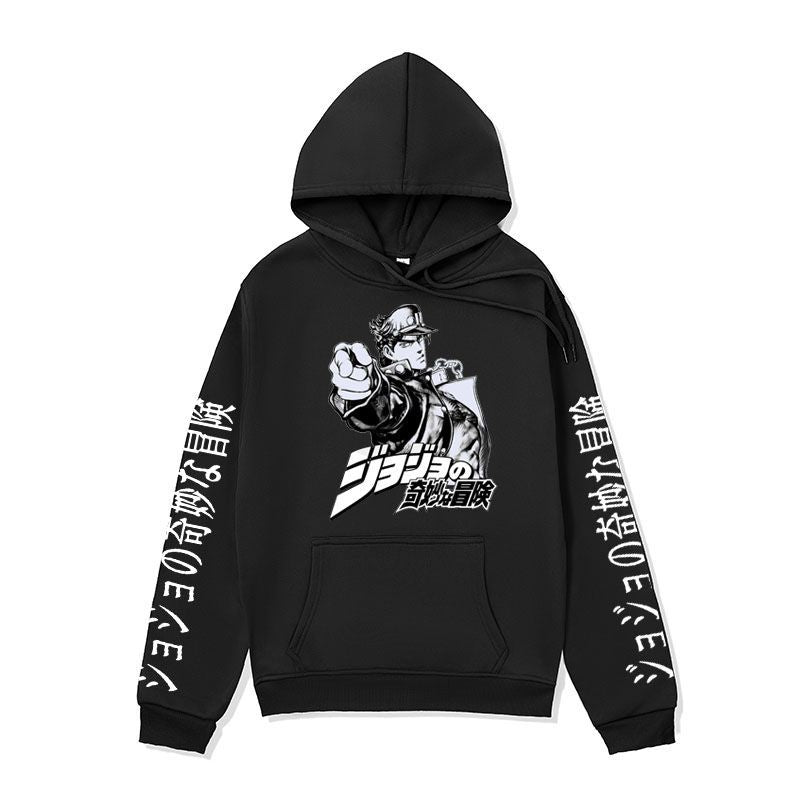 Anime Hoddies Anime Sweater Anime Wonderful Super Monkey Ball Adventure Series Hoodie Fleece Padded Coat Men