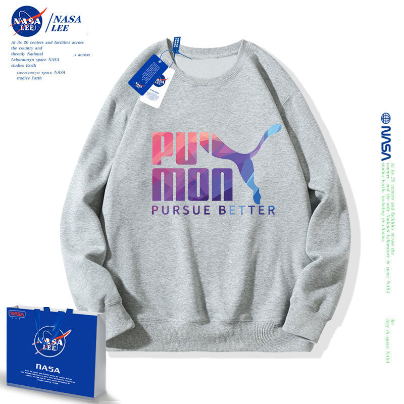 Nasa Children Hoodie Nasa Sweater Children'S Autumn Loose Round Neck