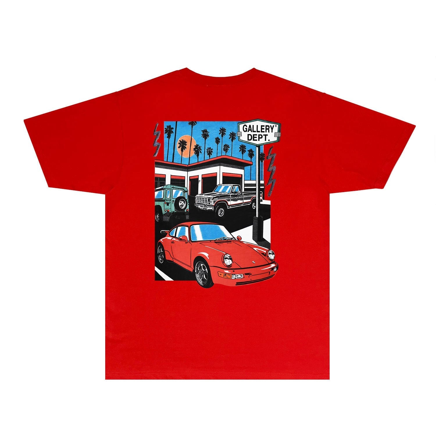 Gallery Dept T Shirts Fashion Brand Tee Shirt Short Sleeve T-shirt Blouse