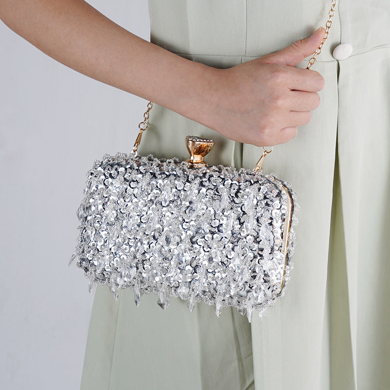 Luxury Fashion Sequin Beaded Banquet Handbag