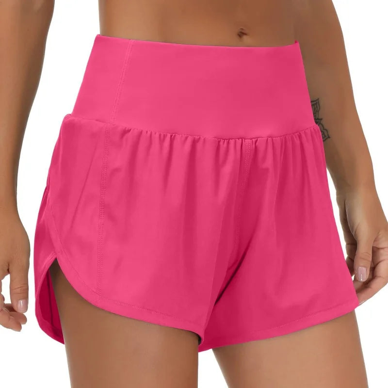 Closit Yoga & Running Shorts with Pocket