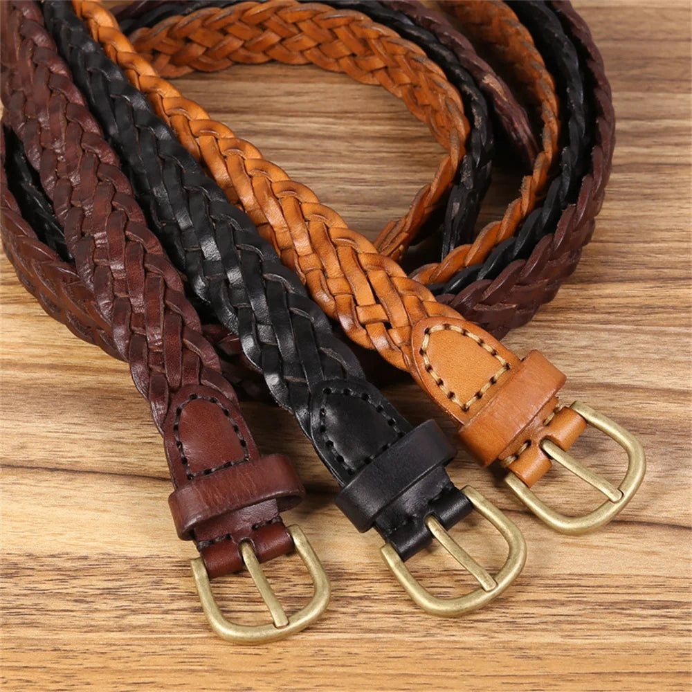 Closit Casual Braided Belt – For Jeans/Dress