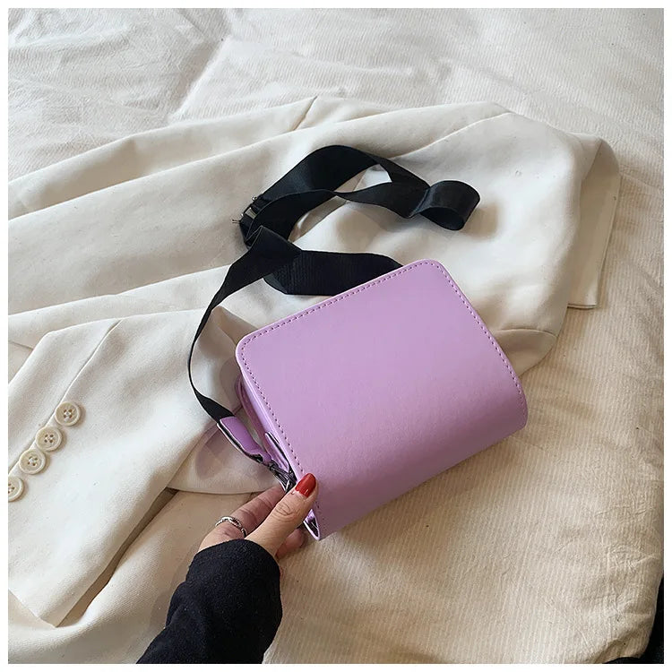 Stylish Leather Crossbody Beaded Bag for Women
