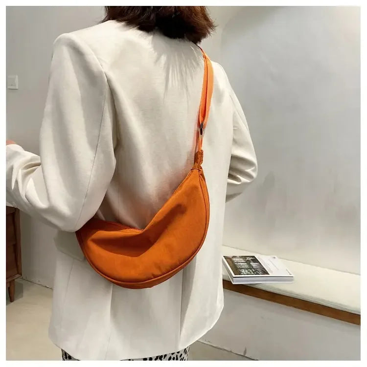Classic Beaded Leather Crossbody Bag for Women