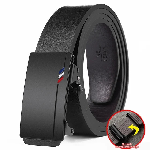 Closit Luxury Leather Belt – Black for Men