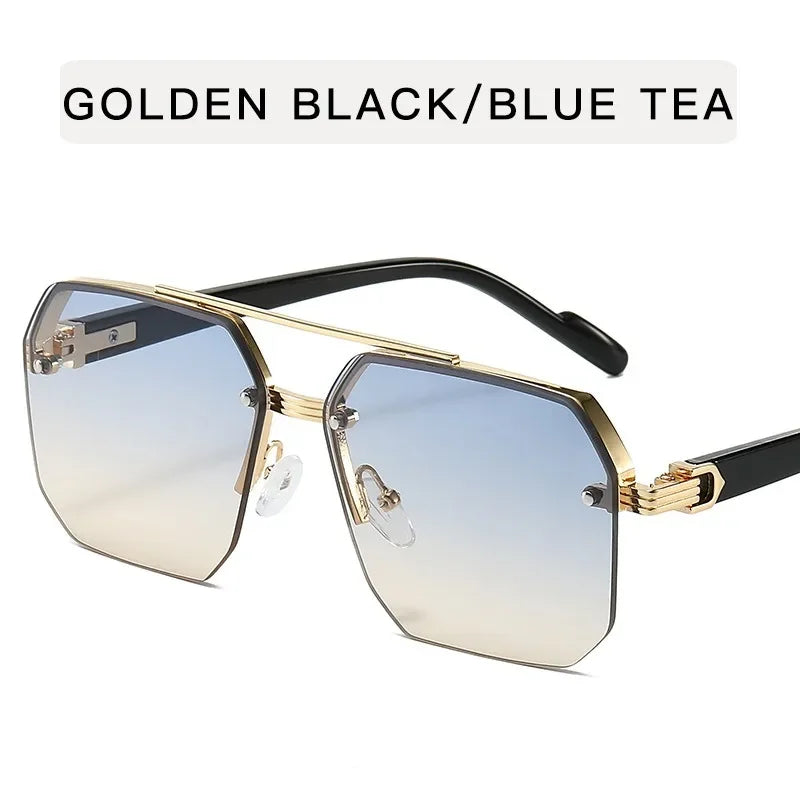 Closit Square Metal Sunglasses – Men’s Style