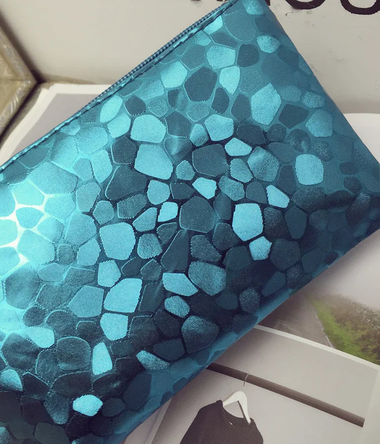 Elegant PU Leather Trendy Women Clutch