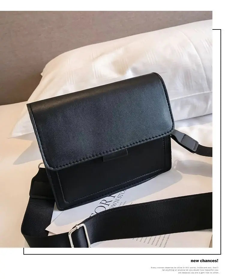 Stylish Leather Crossbody Beaded Bag for Women