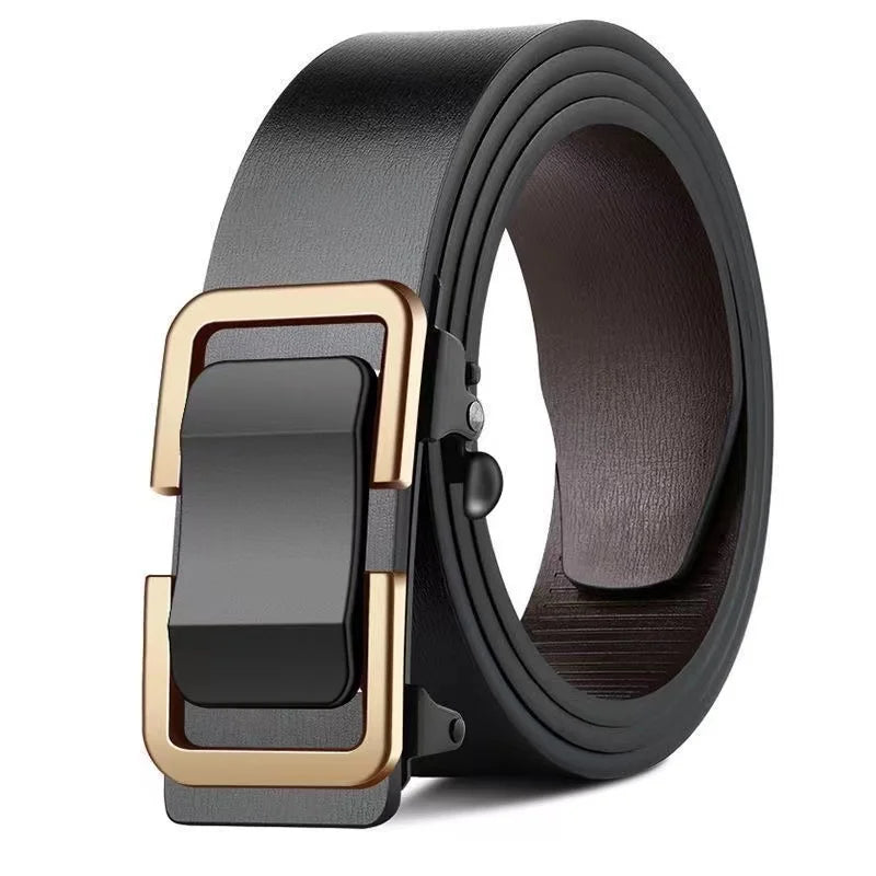 Closit Luxury Leather Belt – Black for Men