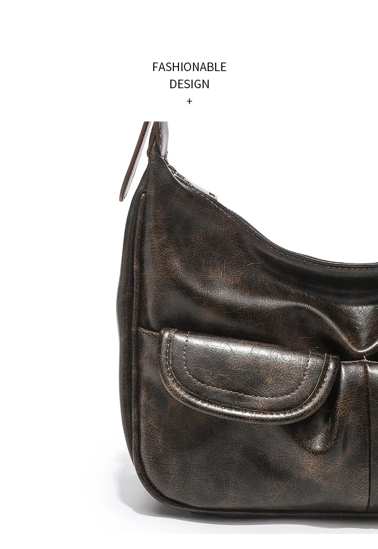 Trendy Top Zipper Closure Military Box Beaded Purse