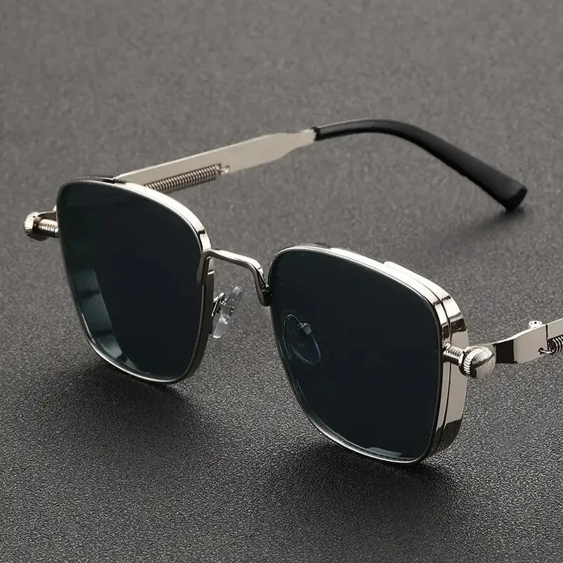 Closit Punk Style Metal Sunglasses – Men
