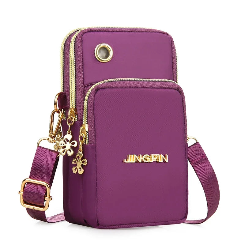 Fashionable Women Mini Beaded Crossbody Bag
