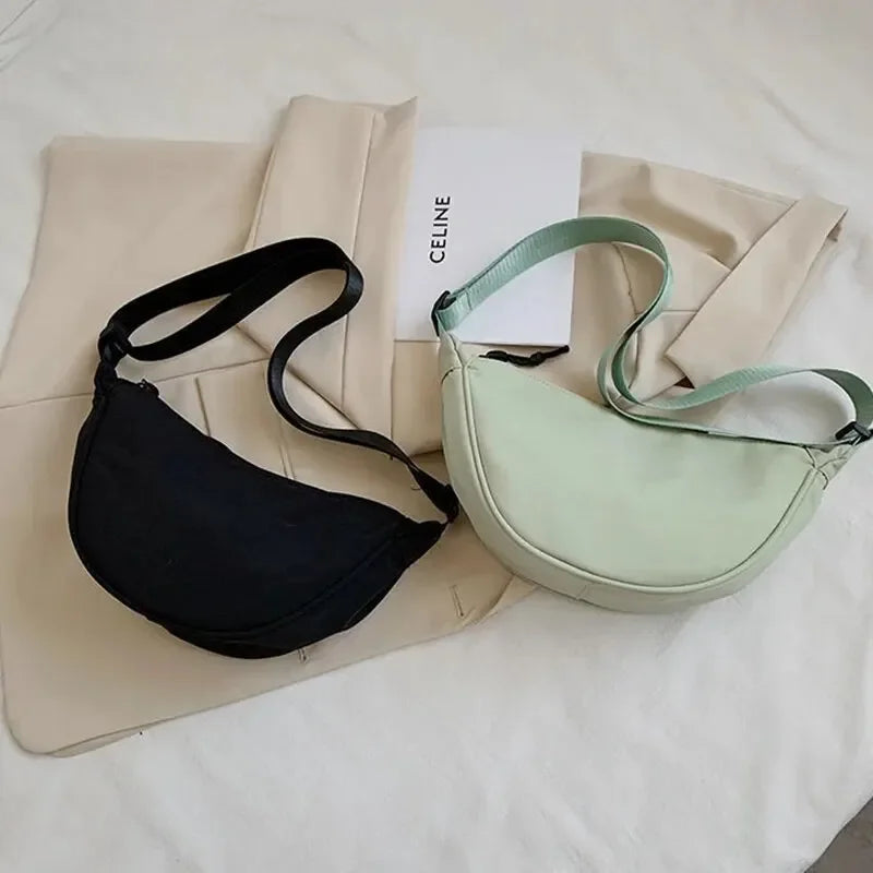 Classic Beaded Leather Crossbody Bag for Women
