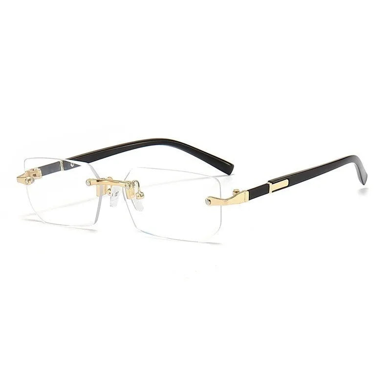 Closit Retro Rimless Sunglasses – Unisex