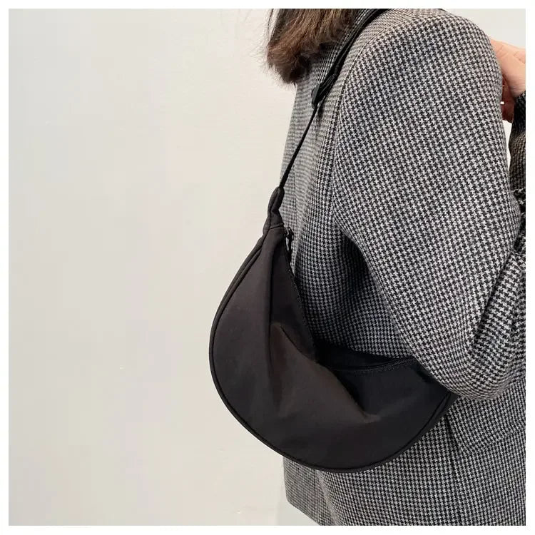 Classic Beaded Leather Crossbody Bag for Women