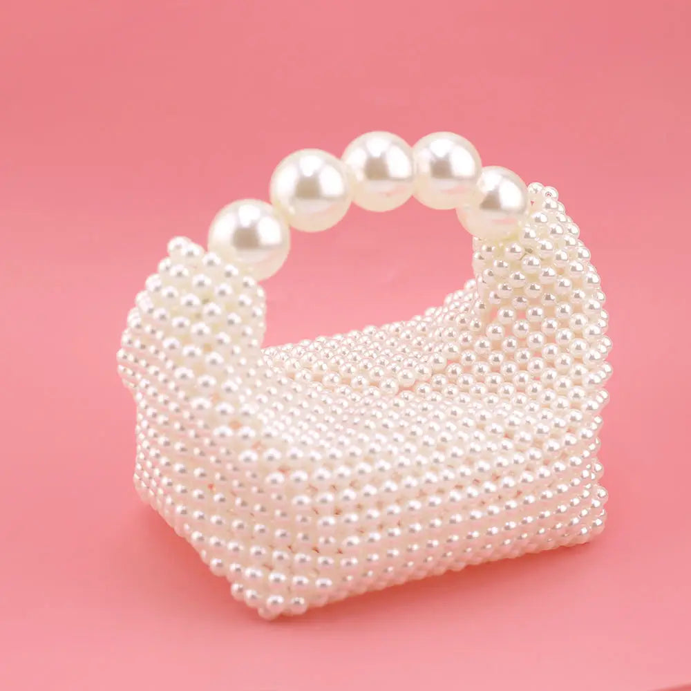 Luxury Bridal Pearl Chic Banquet Evening Purse