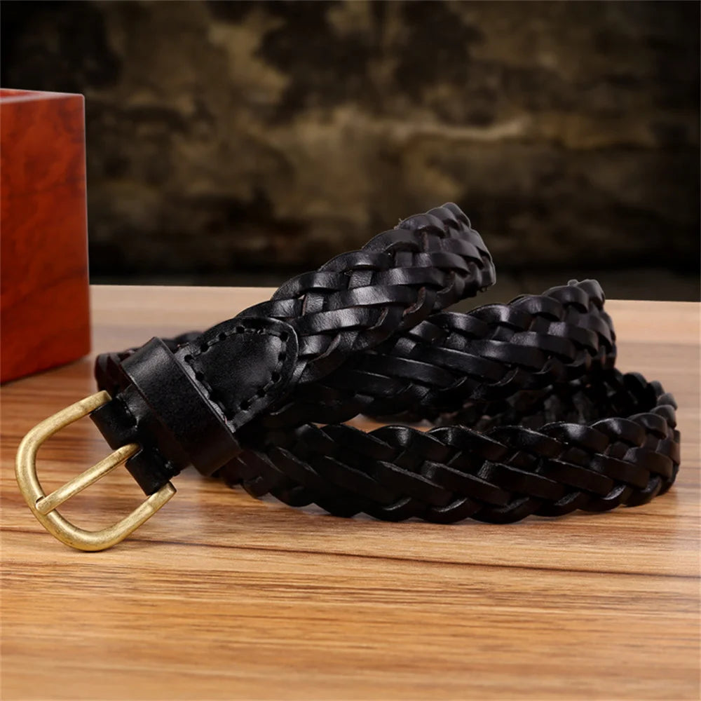 Closit Casual Braided Belt – For Jeans/Dress