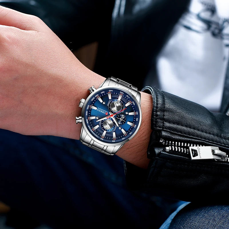 Closit Luxury Chronograph Watch – CURREN