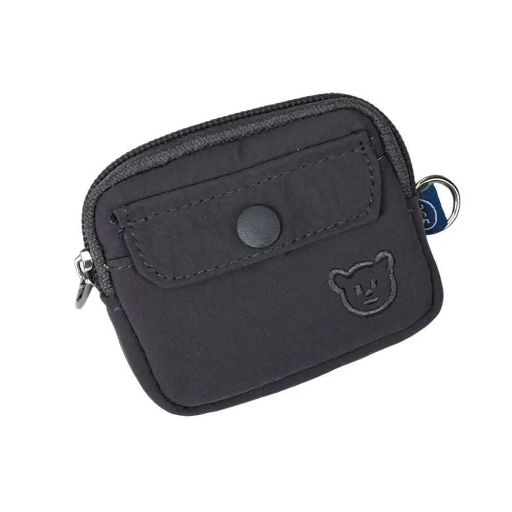 Portable Nylon Coin Purse Zipper Multi-purpose Small Wallet Gift Bag
