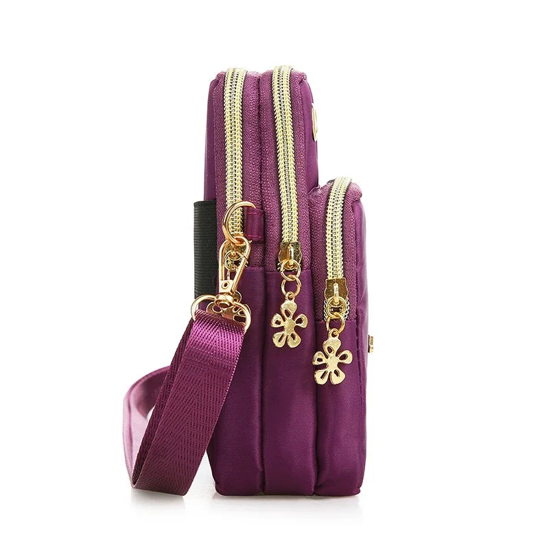 Fashionable Women Mini Beaded Crossbody Bag