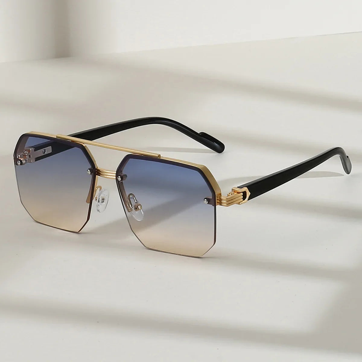 Closit Square Metal Sunglasses – Men’s Style