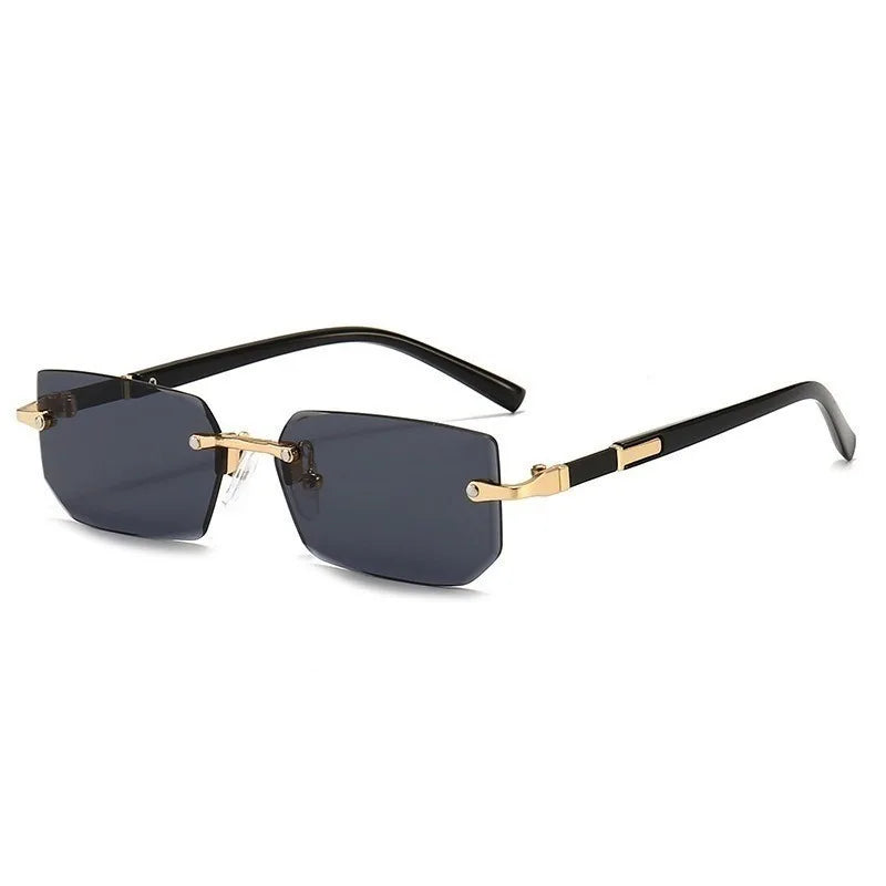 Closit Retro Rimless Sunglasses – Unisex