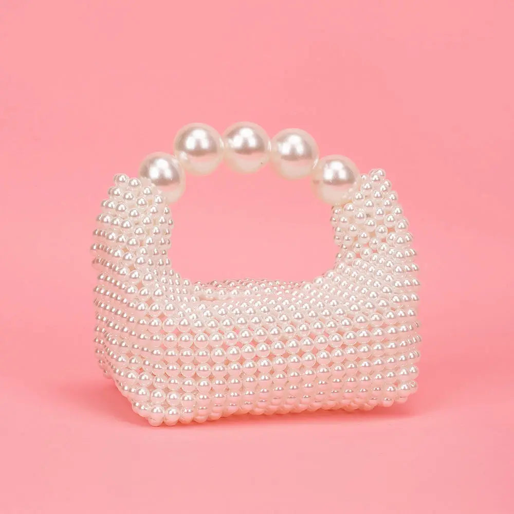 Luxury Bridal Pearl Chic Banquet Evening Purse