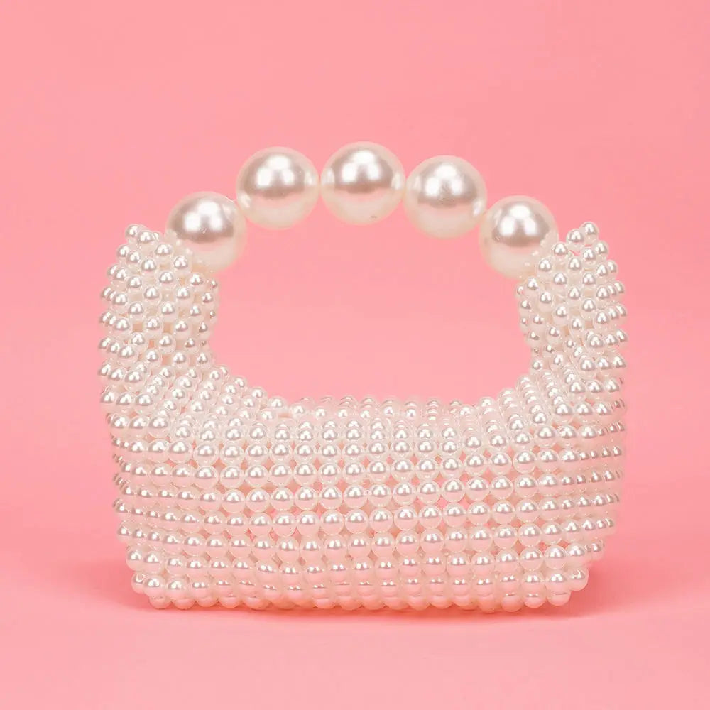 Luxury Bridal Pearl Chic Banquet Evening Purse