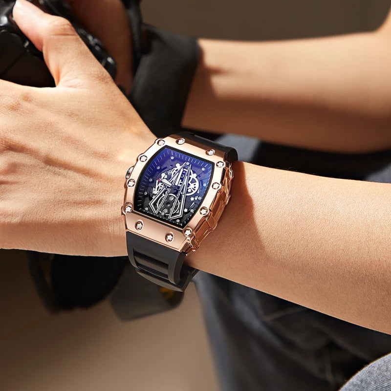 Closit Men's Square Sport Watch – Quartz
