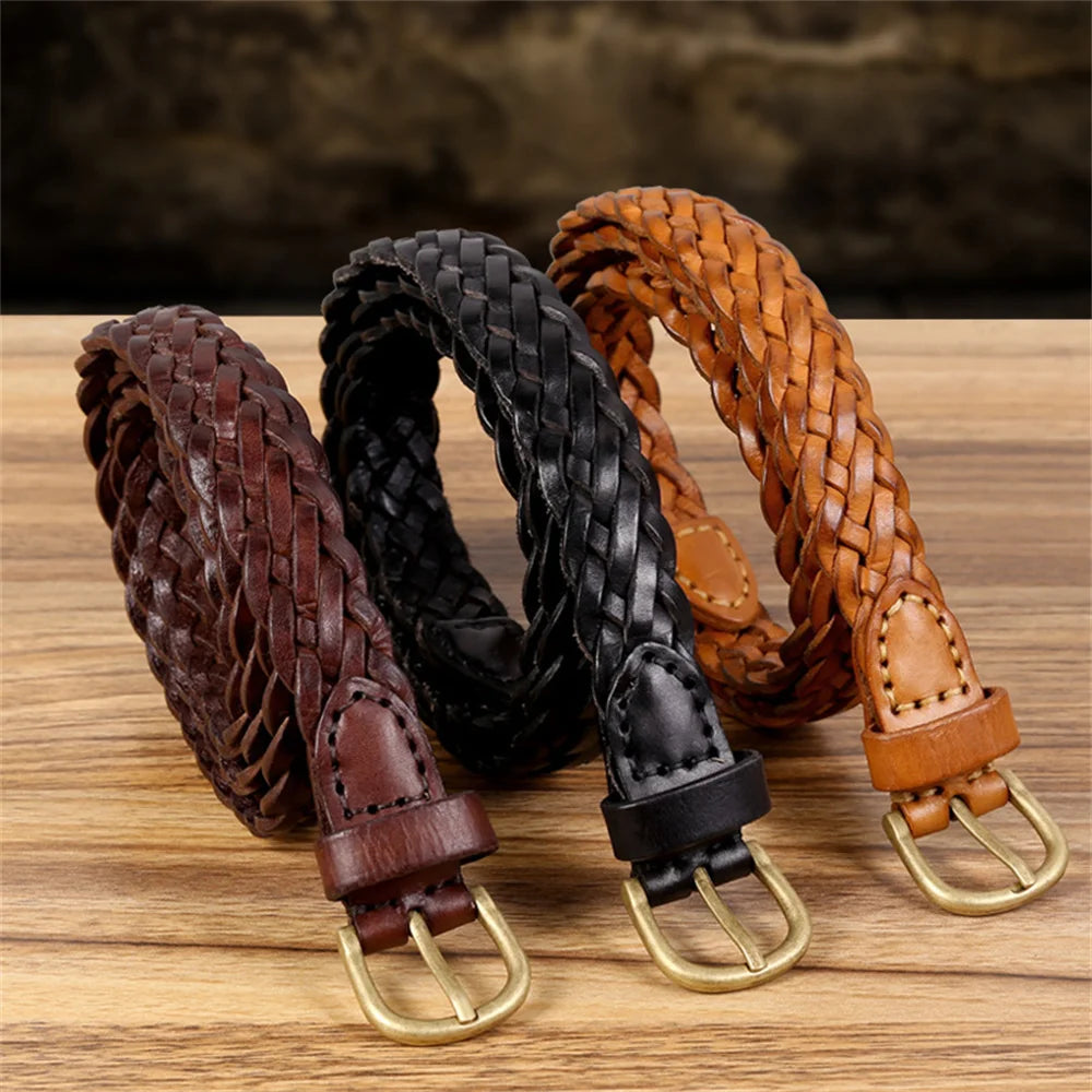 Closit Casual Braided Belt – For Jeans/Dress
