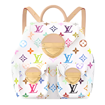 ＬＳ ＶＴＴＯＮ X TAKASHI MURAKAMI VENICE BACKPACK WHITE MULTICOLORED
