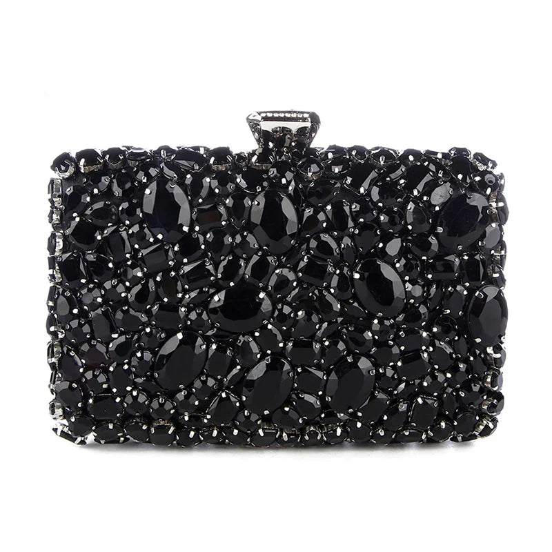 Crystal Rhinestone Wedding Beaded Clutch