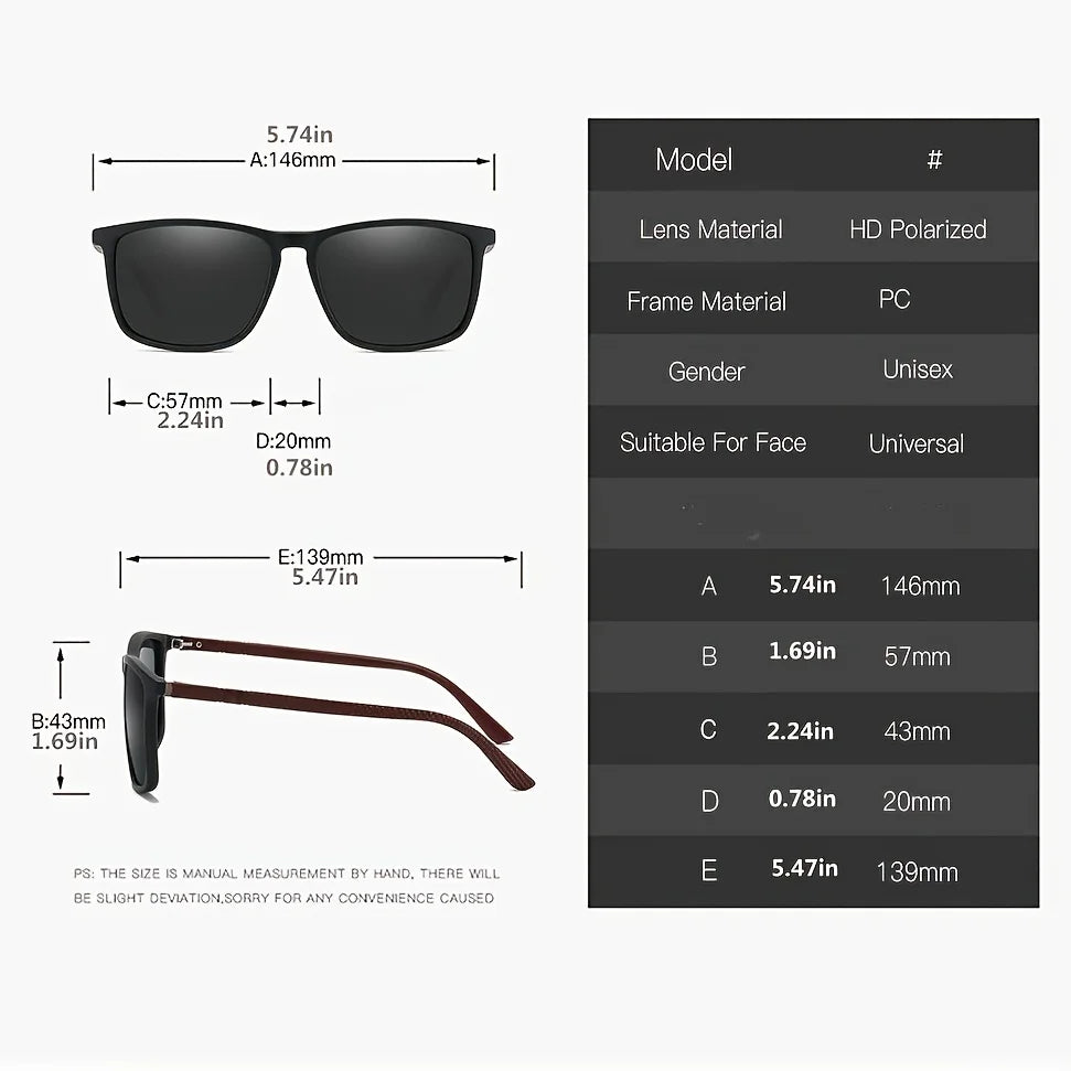 Closit Polarized Sports Sunglasses – Men