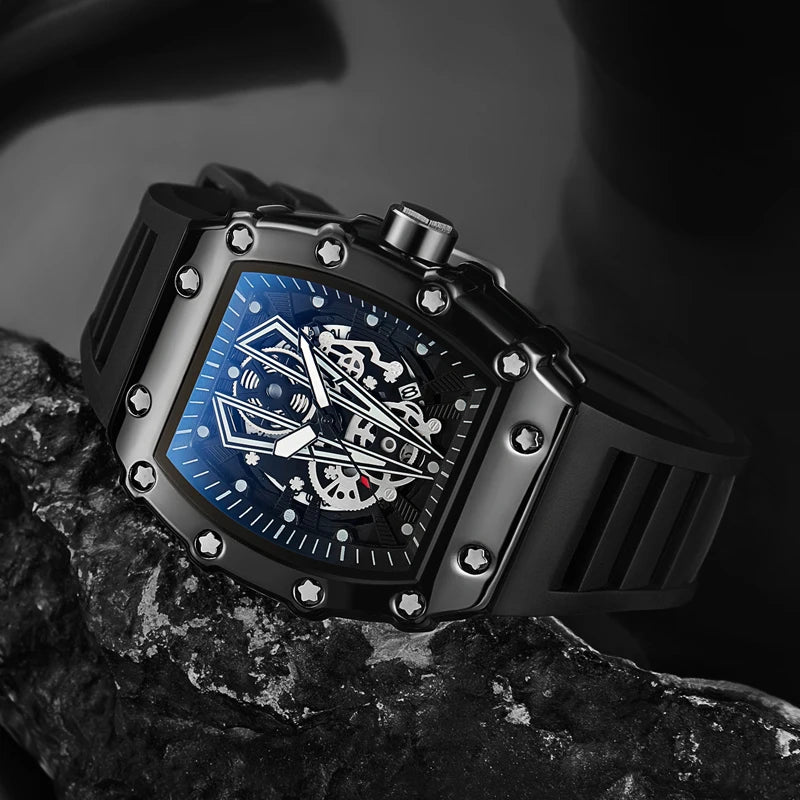 Closit Men's Square Sport Watch – Quartz