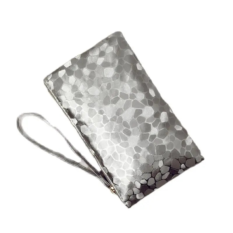 Elegant PU Leather Trendy Women Clutch
