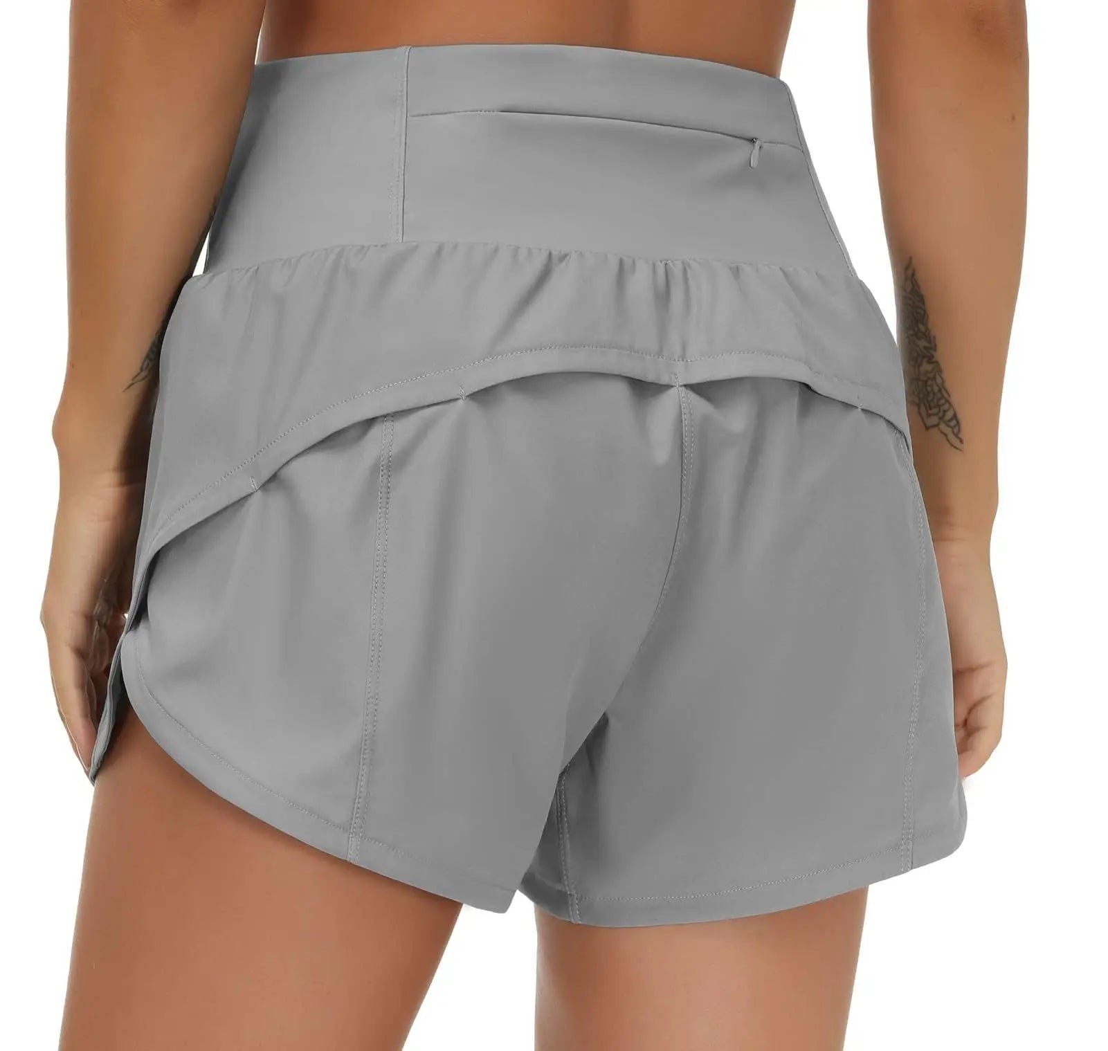 Closit Yoga & Running Shorts with Pocket