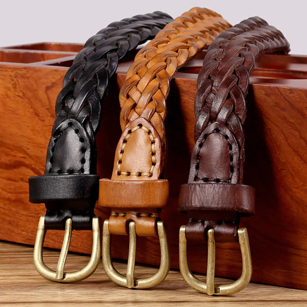 Closit Casual Braided Belt – For Jeans/Dress