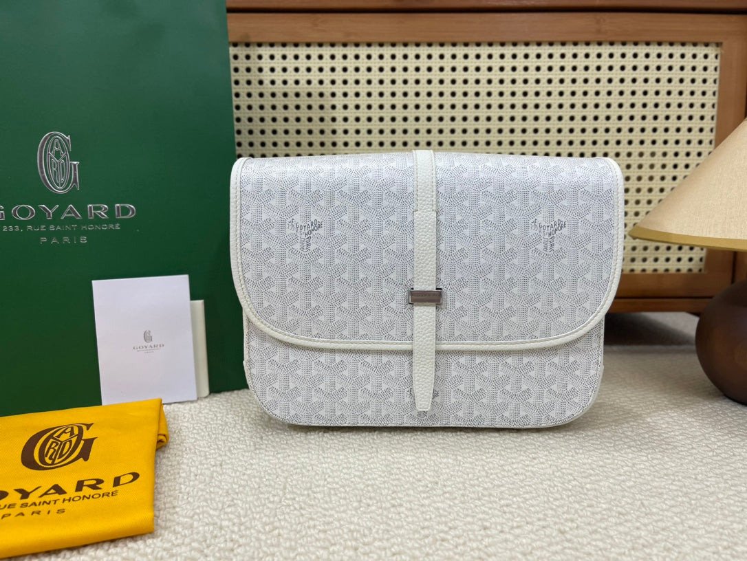 ＧＹＲＤ BELVEDERE MESSENGER CROSSBODY BAG WHITE