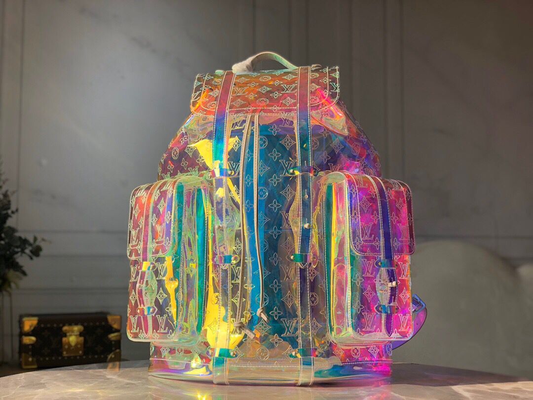ＬＳ ＶＴＴＯＮ MONOGRAM GM PRISM HOLOGRAPHIC BACKPACK