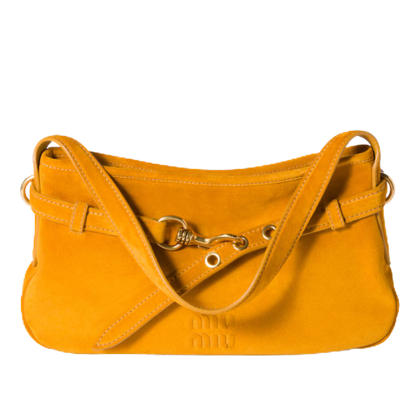 ＭＩ ＭＵ AVENTURE SUEDE BAG WHISKEY