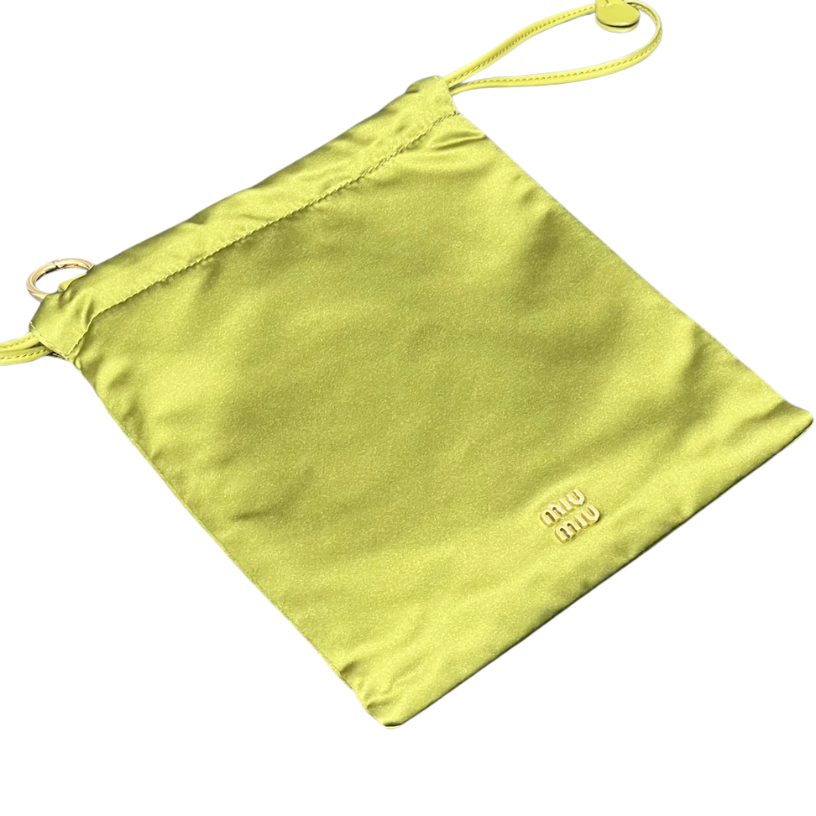 ＭＩ ＭＵ IVY GREEN DUCHESSE POUCH