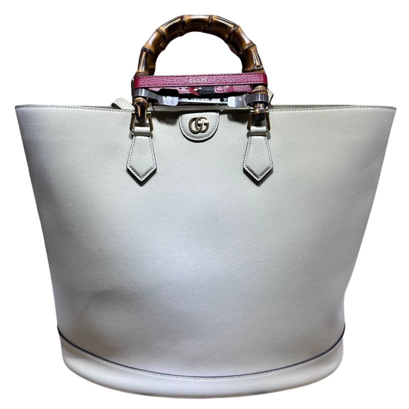 ＧＣＣＩDIANA LARGE TOTE BAG WHITE