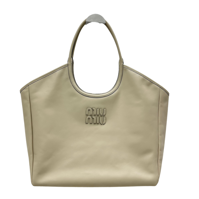 ＭＩ ＭＵ  IVY LEATHER BAG SOY GREEN