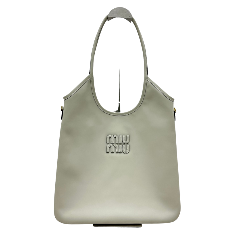 ＭＩ ＭＵ IVY LEATHER BAG CHALK WHITE