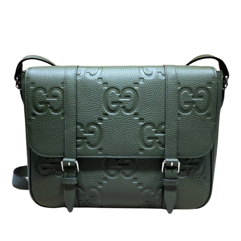 ＧＣＣＩGG JUMBO MEDIUM MESSEGER BAG GREEN