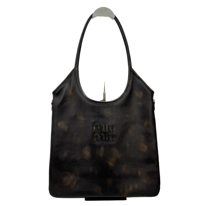 ＭＩ ＭＵ IVY LEATHER BAG COFFE
